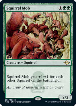 Squirrel Mob - Foil