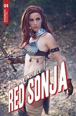 Invincible Red Sonja #4 Cvr E Cosplay (STL195954)