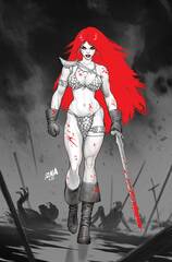 Red Sonja Black White Red #2 Cvr M Nakayama Ltd Virgin (STL195835)