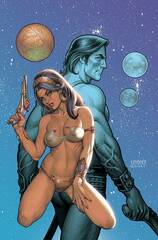 Dejah Thoris Vs John Carter Of Mars #2 Cvr L Linsner Ltd Virgin (STL195897)