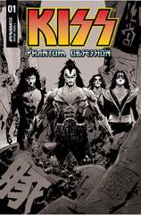 Kiss Phantom Obsession #1 Cvr I 25 Copy Incv Lee B&W Line Art (STL195715)