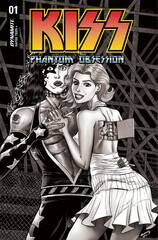 Kiss Phantom Obsession #1 Cvr L 50 Copy Incv Seeley B&W (STL195749)