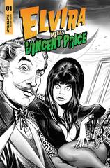 Elvira Meets Vincent Price #1 Cvr F 10 Copy Incv Samu Line Art (STL195777)