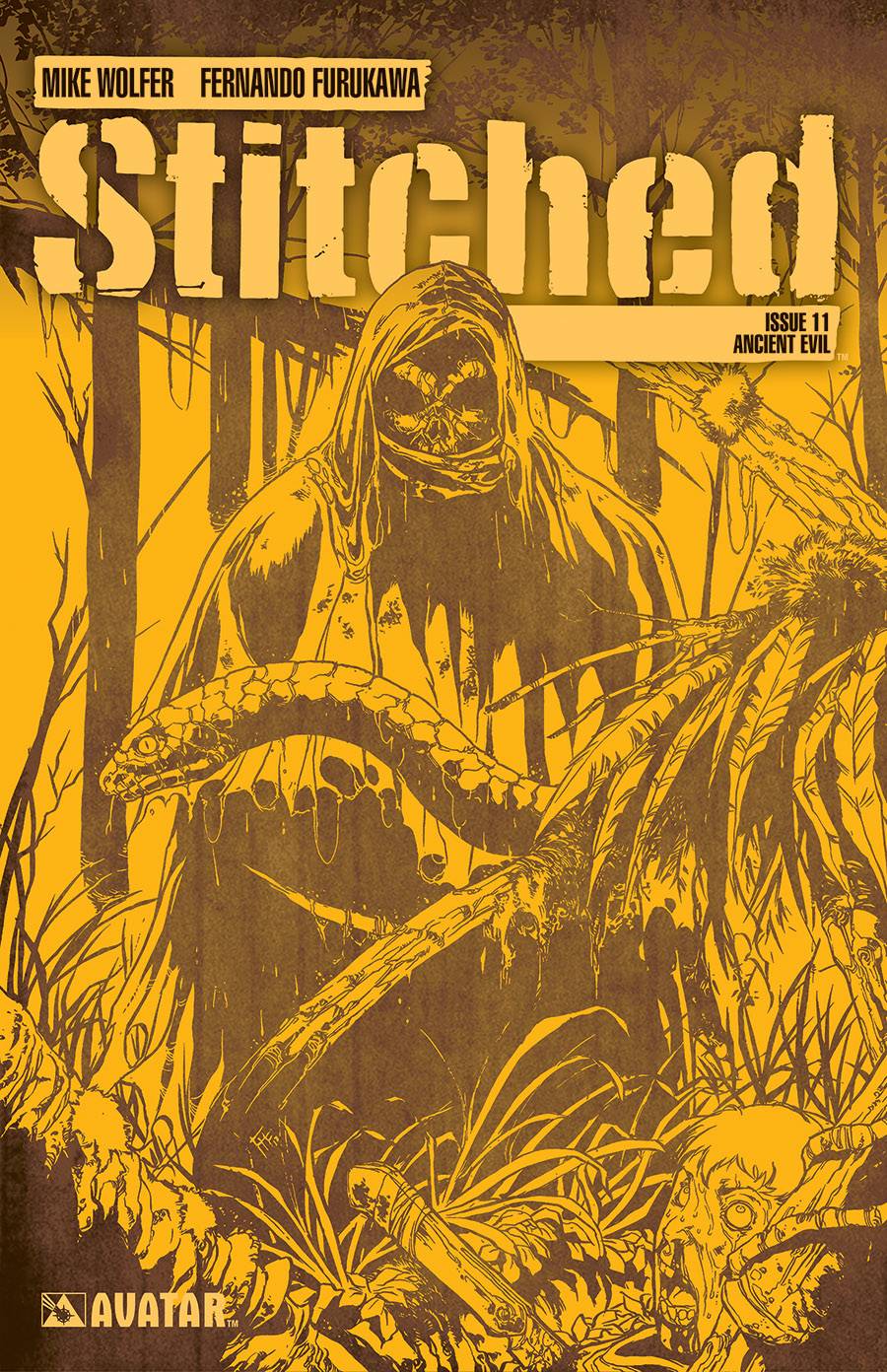 Stitched #11 Ancient Evil Var (MR) (STL194740)