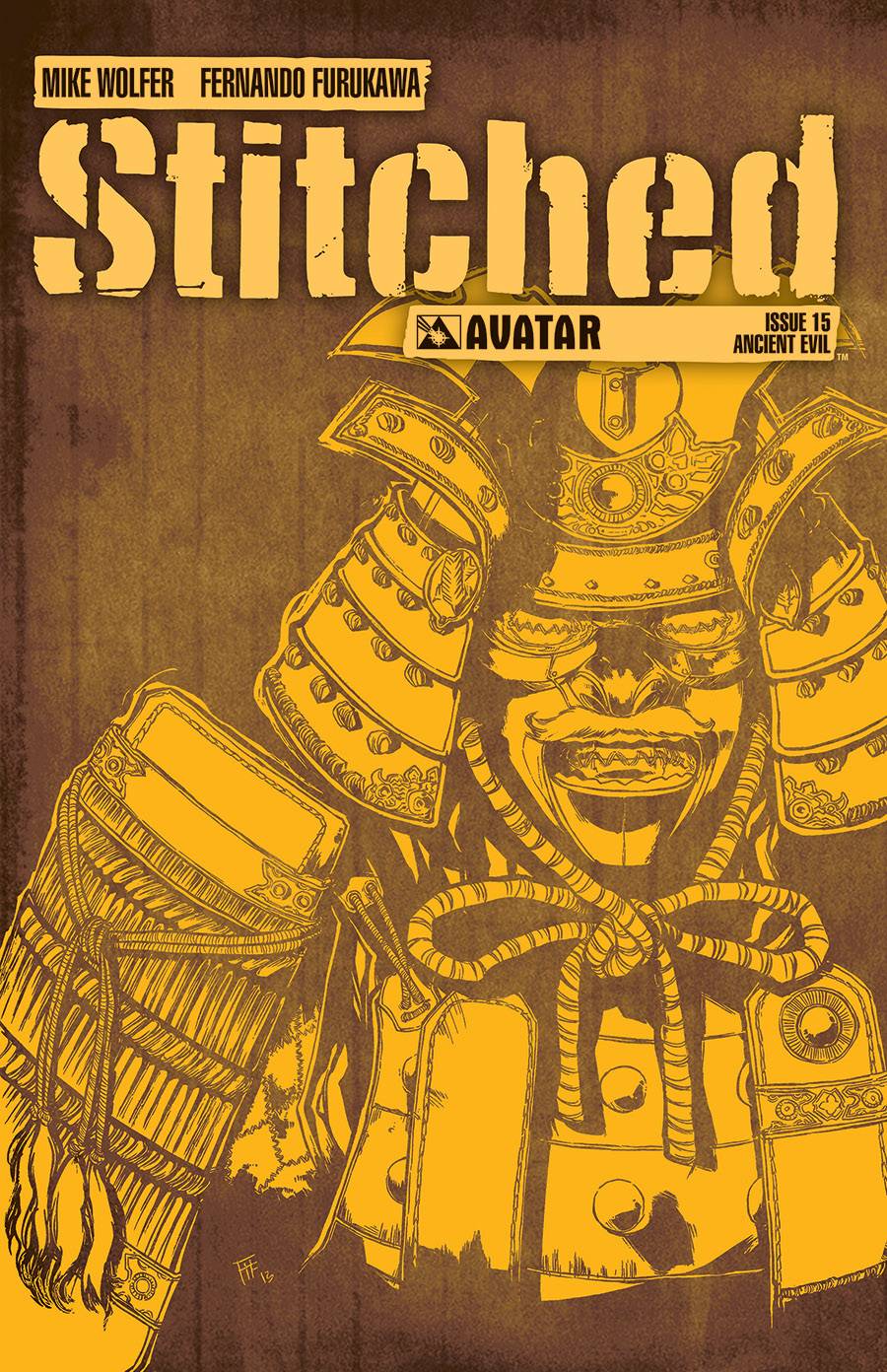 Stitched #15 Ancient Evil Var (MR) (STL194744)