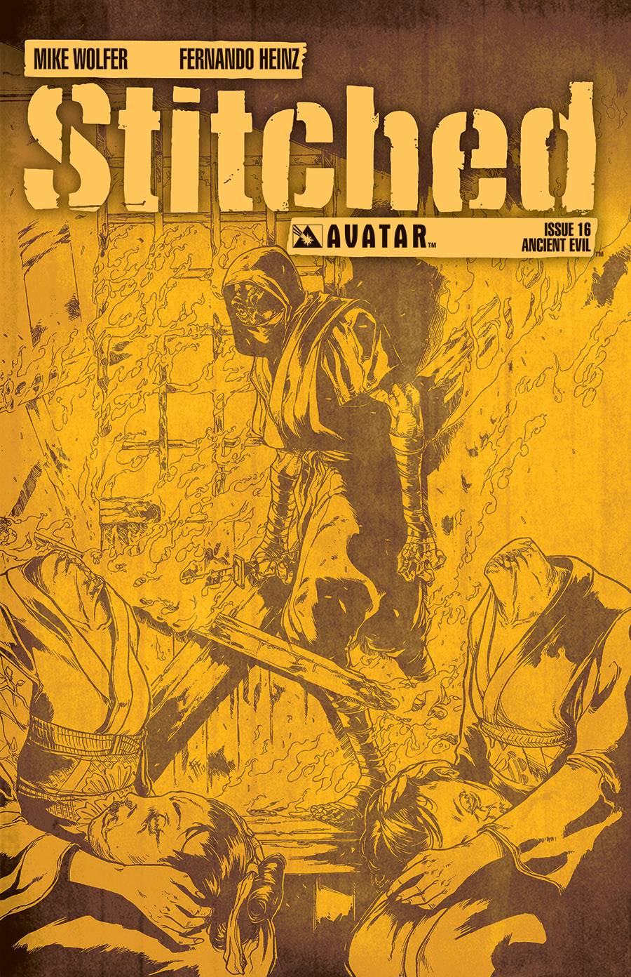 Stitched #16 Ancient Evil Var (MR) (STL194745)