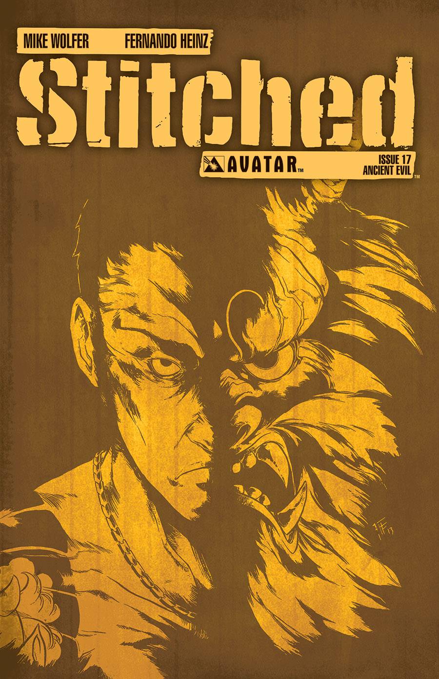 Stitched #17 Ancient Evil Var (MR) (STL194746)