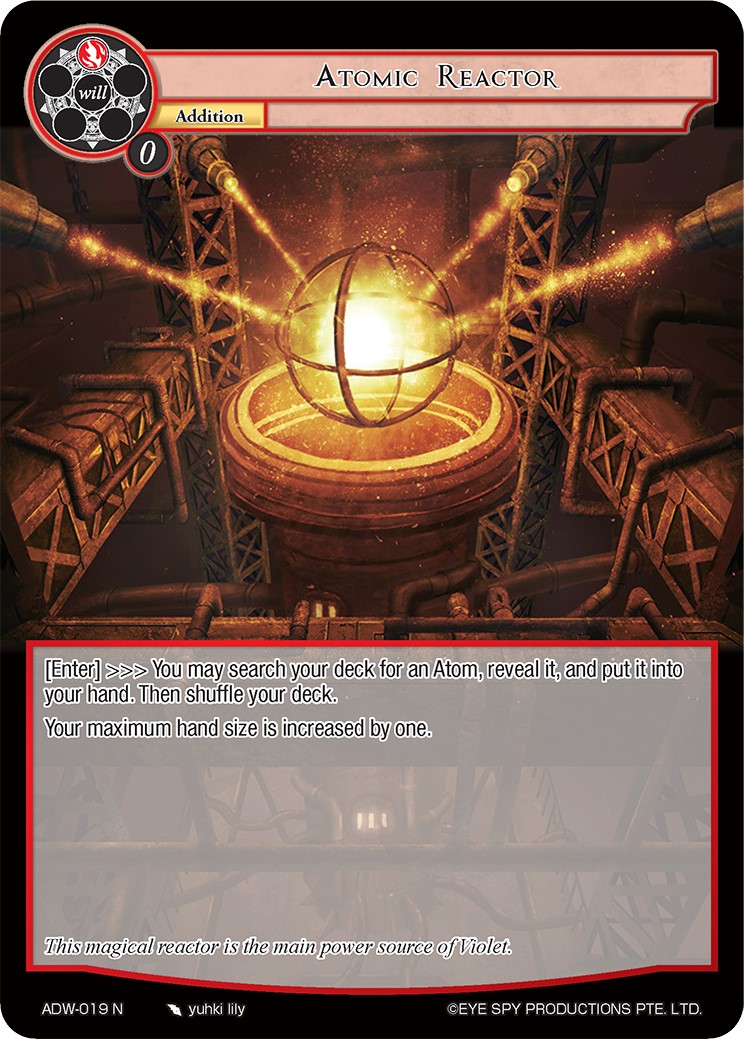 Atomic Reactor - ADW-019 - N