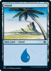 Island (484) - Foil Etched