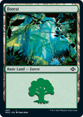 Forest (490) - Foil Etched