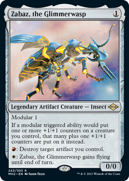 Zabaz, the Glimmerwasp - Foil