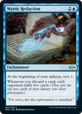 Mystic Redaction - Foil