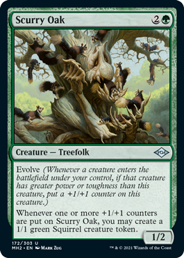 Scurry Oak - Foil