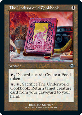 The Underworld Cookbook - Retro Frame