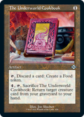 The Underworld Cookbook - Foil - Retro Frame