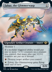 Zabaz, the Glimmerwasp - Foil - Extended Art