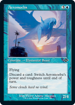 Aeromoeba - Foil - Retro Frame