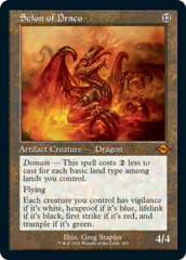 Scion of Draco  - Retro Frame