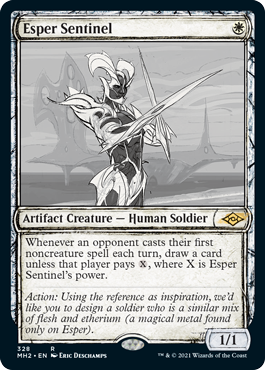 Esper Sentinel - Foil - Showcase