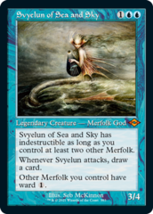 Svyelun of Sea and Sky - Foil - Retro Frame