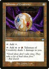 Talisman of Creativity - Foil - Retro Frame