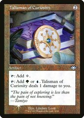 Talisman of Curiosity - Foil - Retro Frame