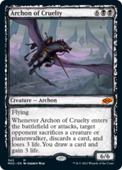 Archon of Cruelty - Foil - Showcase