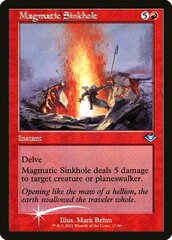 Magmatic Sinkhole - Retro Frame