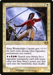 Sisay, Weatherlight Captain - Foil - Retro Frame