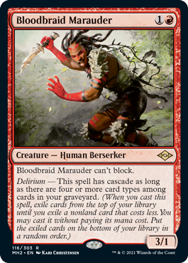 Bloodbraid Marauder - Foil