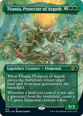 Titania, Protector of Argoth - Foil - Borderless