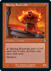 Blazing Rootwalla (Retro Frame)