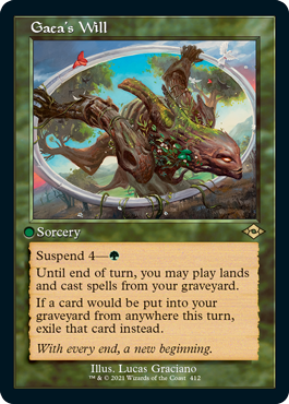 Gaeas Will - Foil - Retro Frame