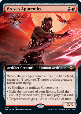 Breyas Apprentice - Foil - Extended Art