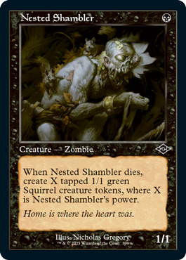 Nested Shambler - Retro Frame