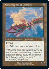 Ornithopter of Paradise (Retro Frame)