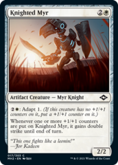 Knighted Myr - Foil