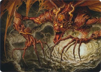 Archfiend of Sorrows Art Card