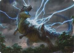 Thrasta, Tempest's Roar A Art Card