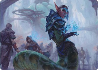 Lonis, Cryptozoologist Art Card