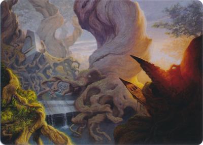 Yavimaya, Cradle of Growth Art Card