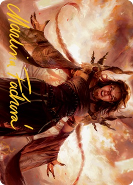 Dragons Rage Channeler Art Card - Gold-Stamped Signature