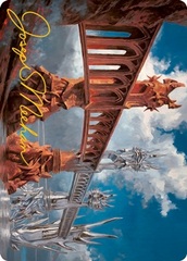 Silverbluff Bridge (78/81) Art Card - Gold-Stamped Signature