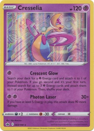 Cresselia - 064/198 - Holographique Rare // Cresselia - 064/198 - Holo Rare