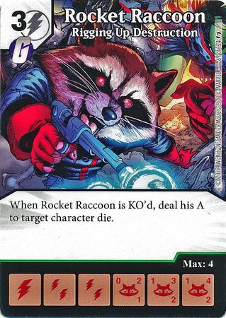 Rocket Racoon - Rigging Up Destruction
