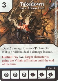Takedown - Basic Action Card