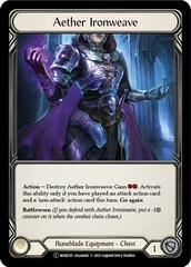 Aether Ironweave - Rainbow Foil - Unlimited Edition