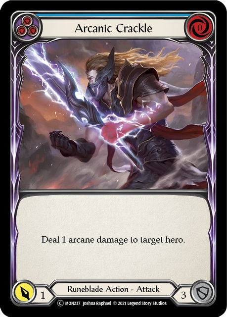 Arcanic Crackle (Blue) - Unlimited Edition