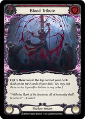 Blood Tribute (Red) - Rainbow Foil - Unlimited Edition