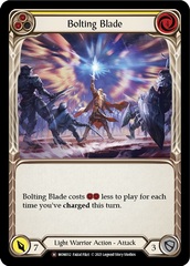 Bolting Blade - Rainbow Foil - Unlimited Edition